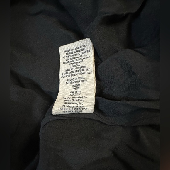 Free People Chiffon Lilou Dress in Black Print XS - Picture 11 of 11